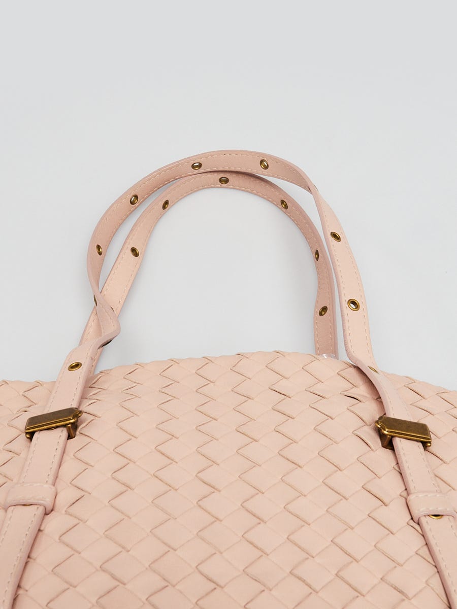 トートバッグ BOTTEGA VENETA Pink Leather Handbag Bottega Veneta Pink Intrecciato Leather Tote Bag | Yoogi's
