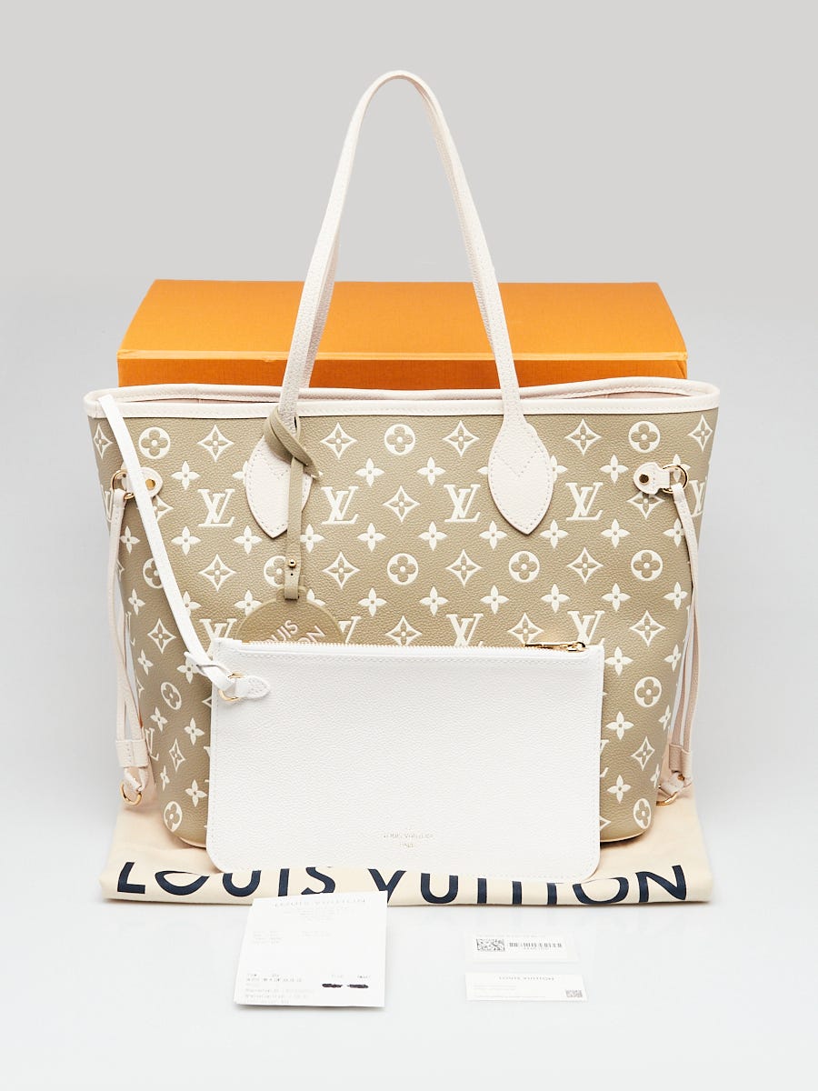 Louis Vuitton Kaki/Beige Monogram Empreinte Spring In The