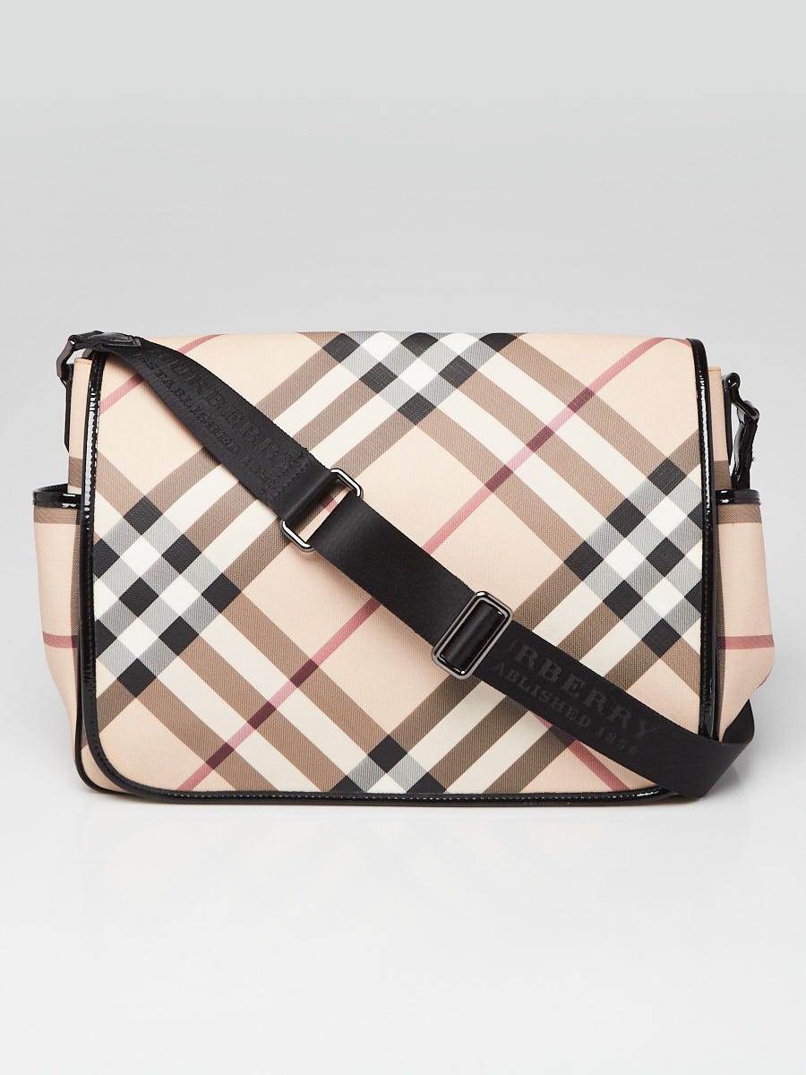 Burberry baby diaper bag online