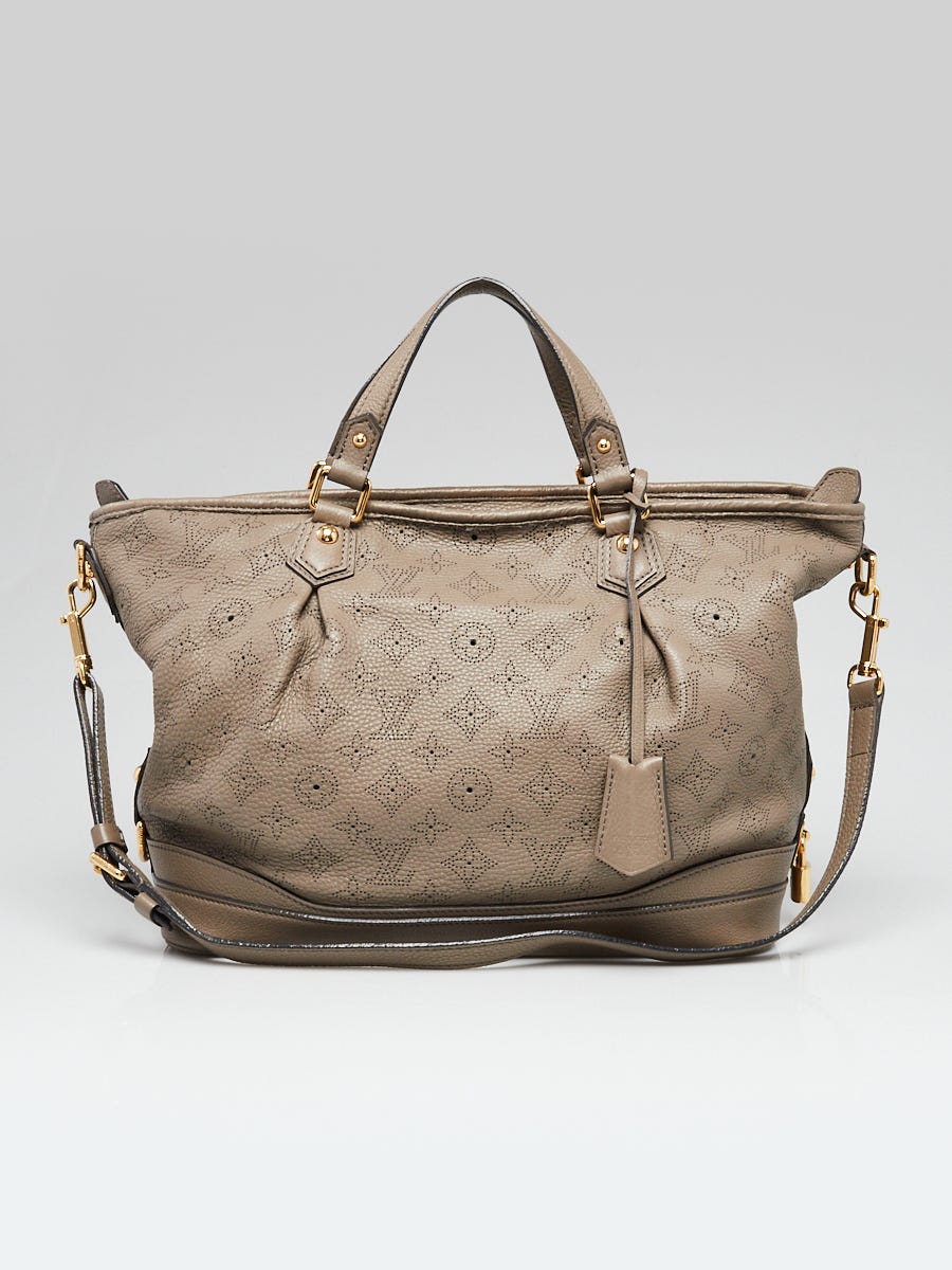 Louis Vuitton Taupe Monogram Mahina Leather Stellar PM Bag  