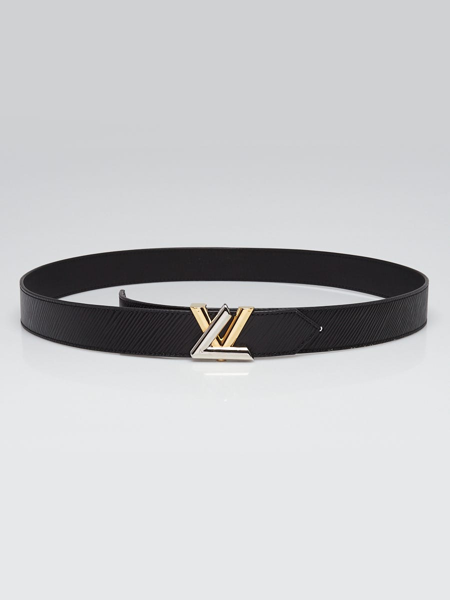Louis Vuitton Epi Belt Saint Tulle Classic Noir Louis Vuitton Epi Leather Black Men main image 4
