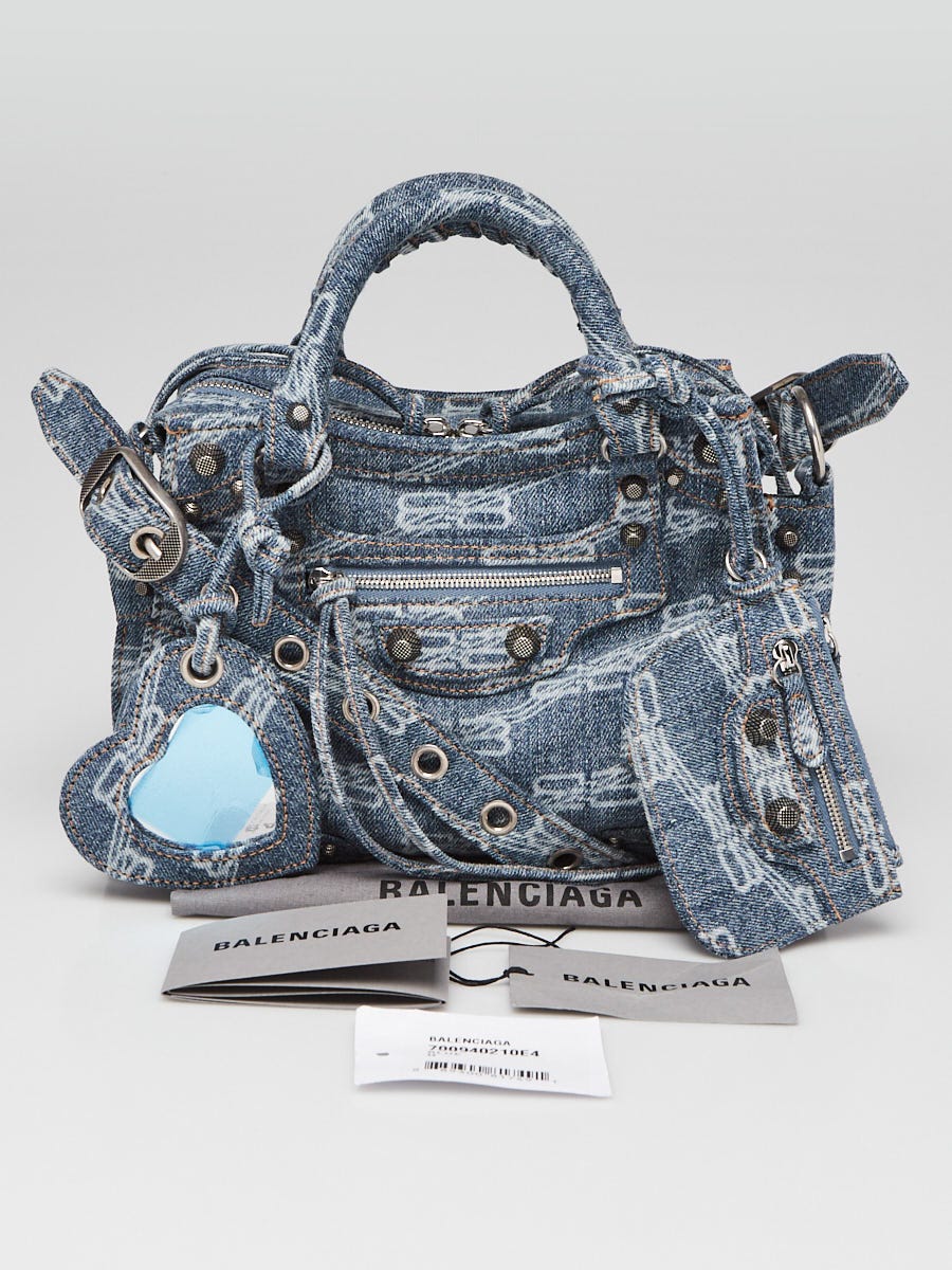 SALE♪関税込【BALENCIAGA】NEO CAGOLE DENIM 2WAYバック XS Balenciaga - Neo Cagole XS denim shoulder bag Balenciaga