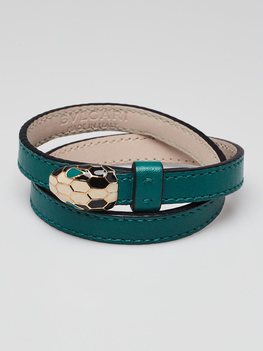 Serpenti leather bracelet sale