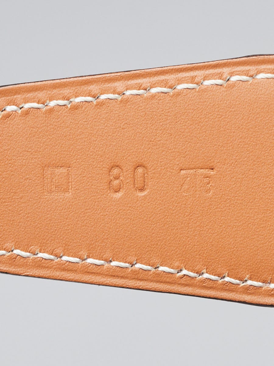 Hermes 32mm Rose Dragee/Gold Swift Leather Gold Plated Martelee H