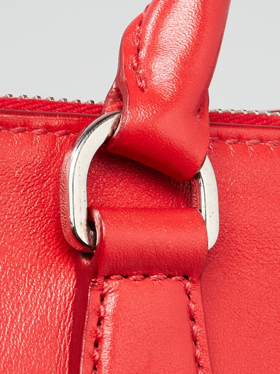 Prada Lacca City Calf Leather Medium Double Zip Tote Bag Prada Lacca City Calf Leather Medium Double Zip Tote Bag