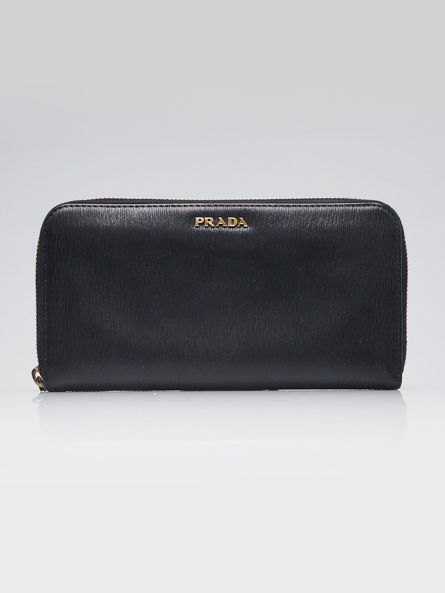 Prada zippy wallet hotsell