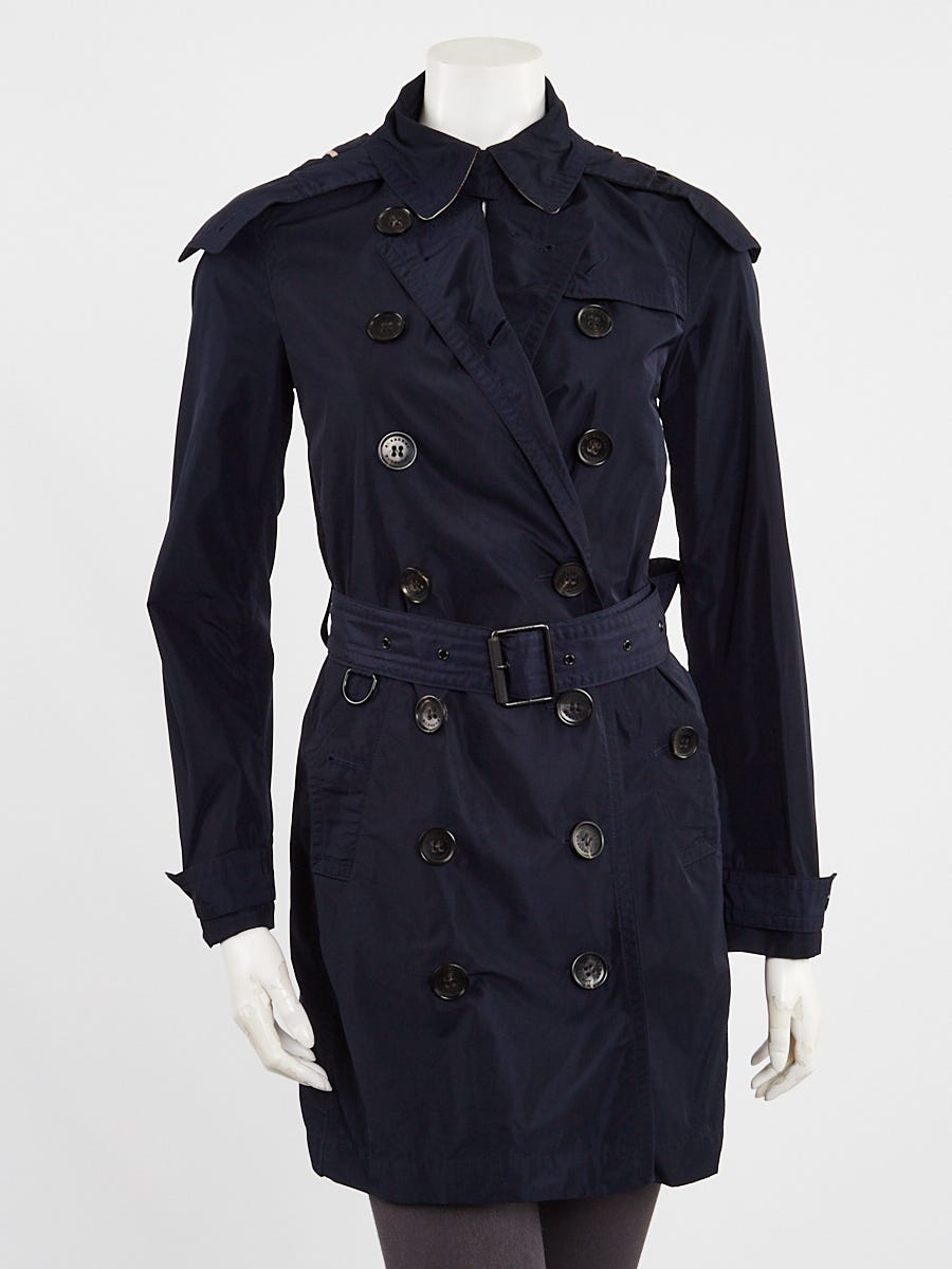 Burberry polyester trench shops coat