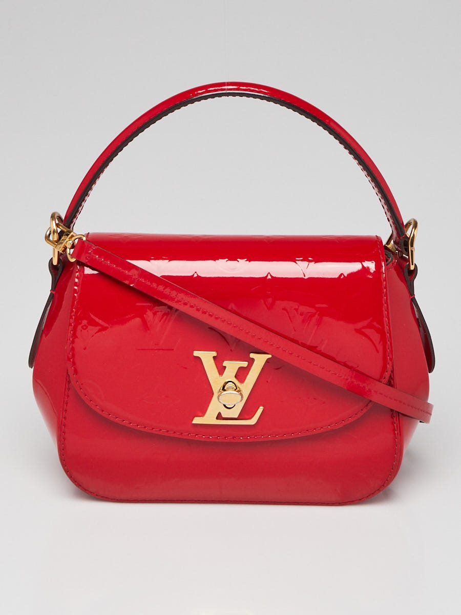 Louis Vuitton Cerise Monogram Vernis Pasadena Bag | Yoogi's Closet