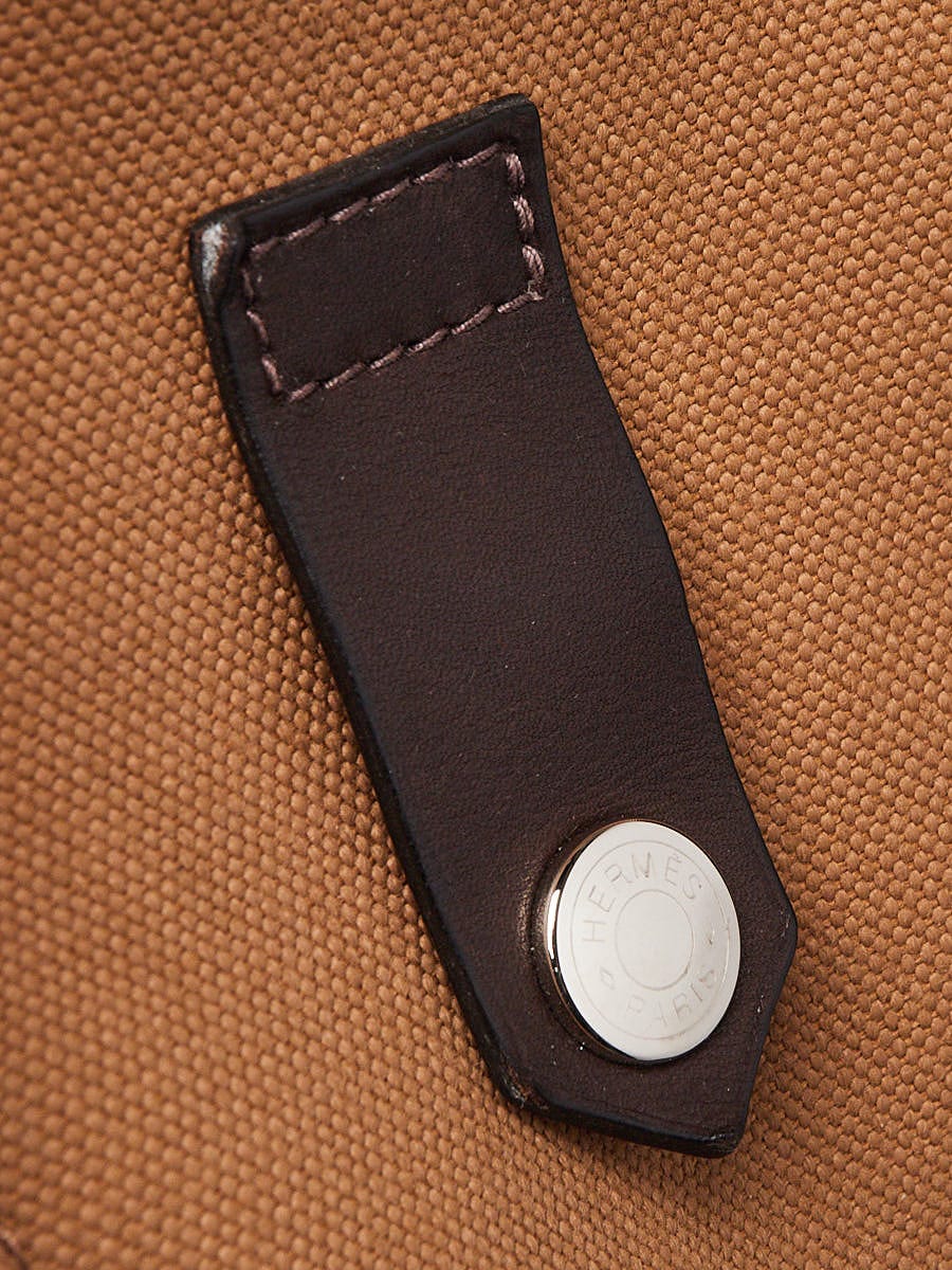 Hermes Fauve/Feu Canvas Dog Carrying Bag | Yoogi's Closet