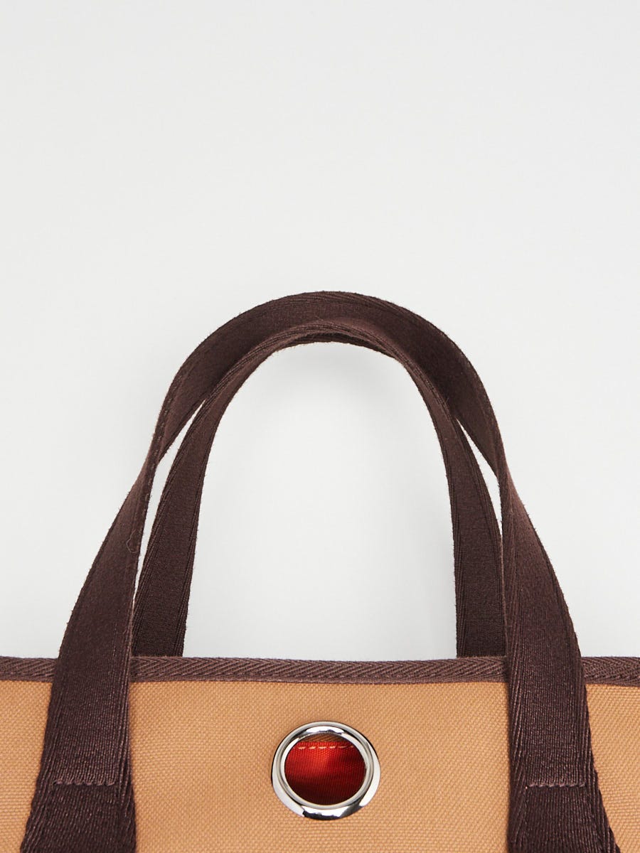 Hermes Fauve/Feu Canvas Dog Carrying Bag | Yoogi's Closet