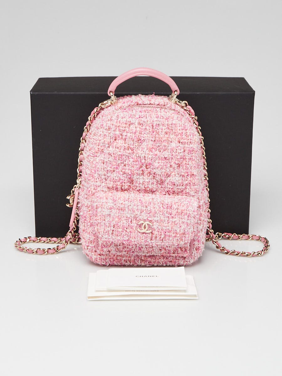 ★ANOETIC★ ANC TWEED CLASSIC BACKPACKPINK m1037_1103962 ANOETIC ANC TWEED CLASSIC BACKPACK