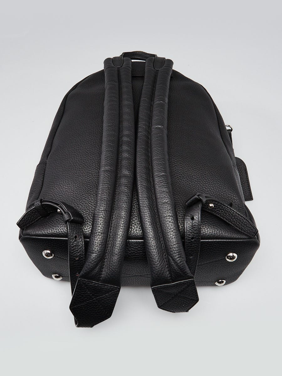 Louis Vuitton Black Taurillon Leather Armand Backpack Bag 