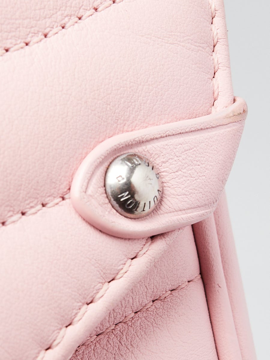 Louis Vuitton Pink Quilted Leather New Wave MM Chain Bag