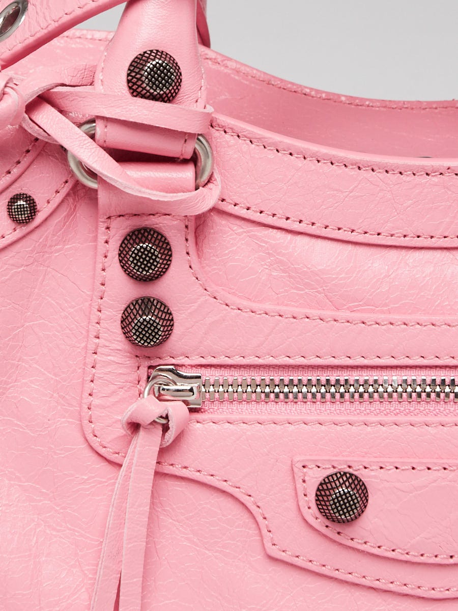 【送料・関税込】BALENCIAGA NEO CAGOLE SMALL TOTE Sweet pink Balenciaga Sweet Pink Lambskin Leather Small Neo Cagole City
