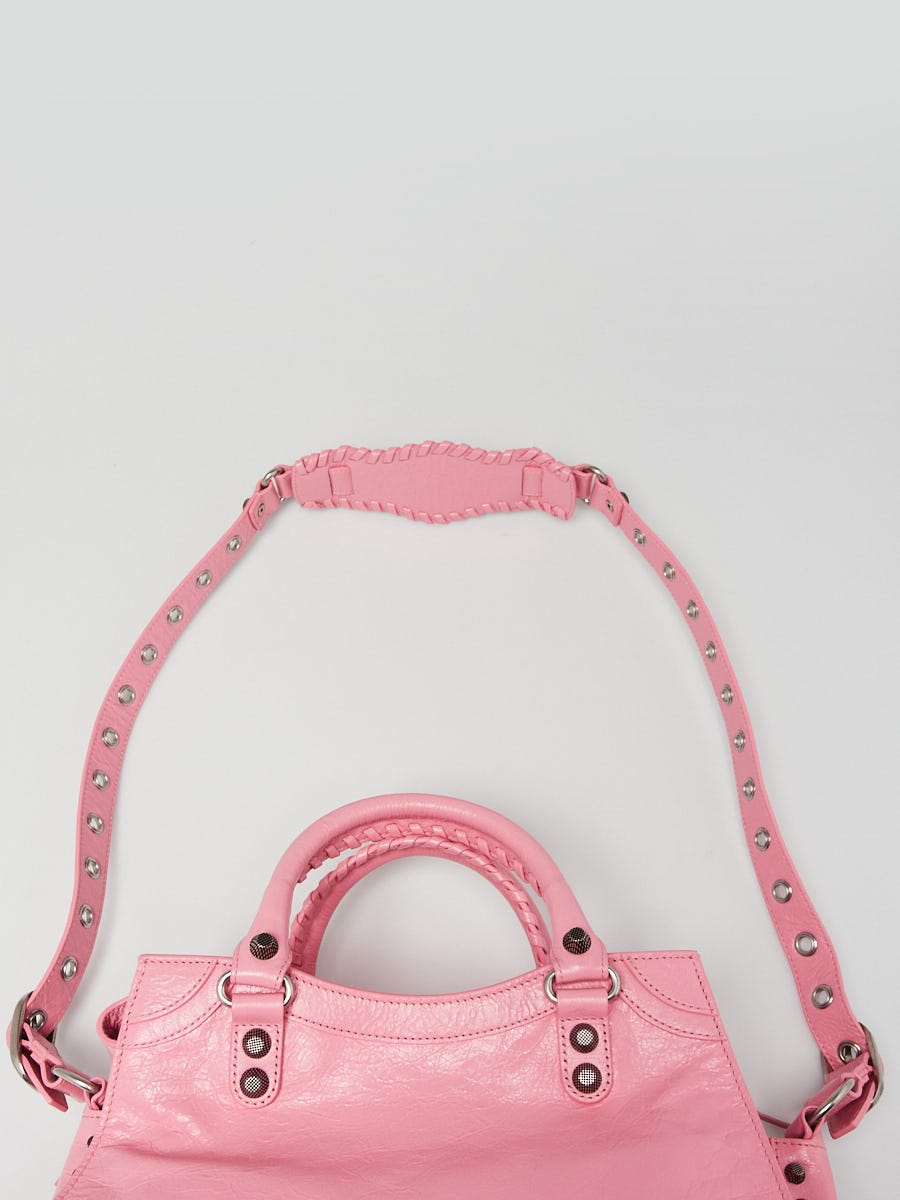 【送料・関税込】BALENCIAGA NEO CAGOLE SMALL TOTE Sweet pink Balenciaga Sweet Pink Lambskin Leather Small Neo Cagole City