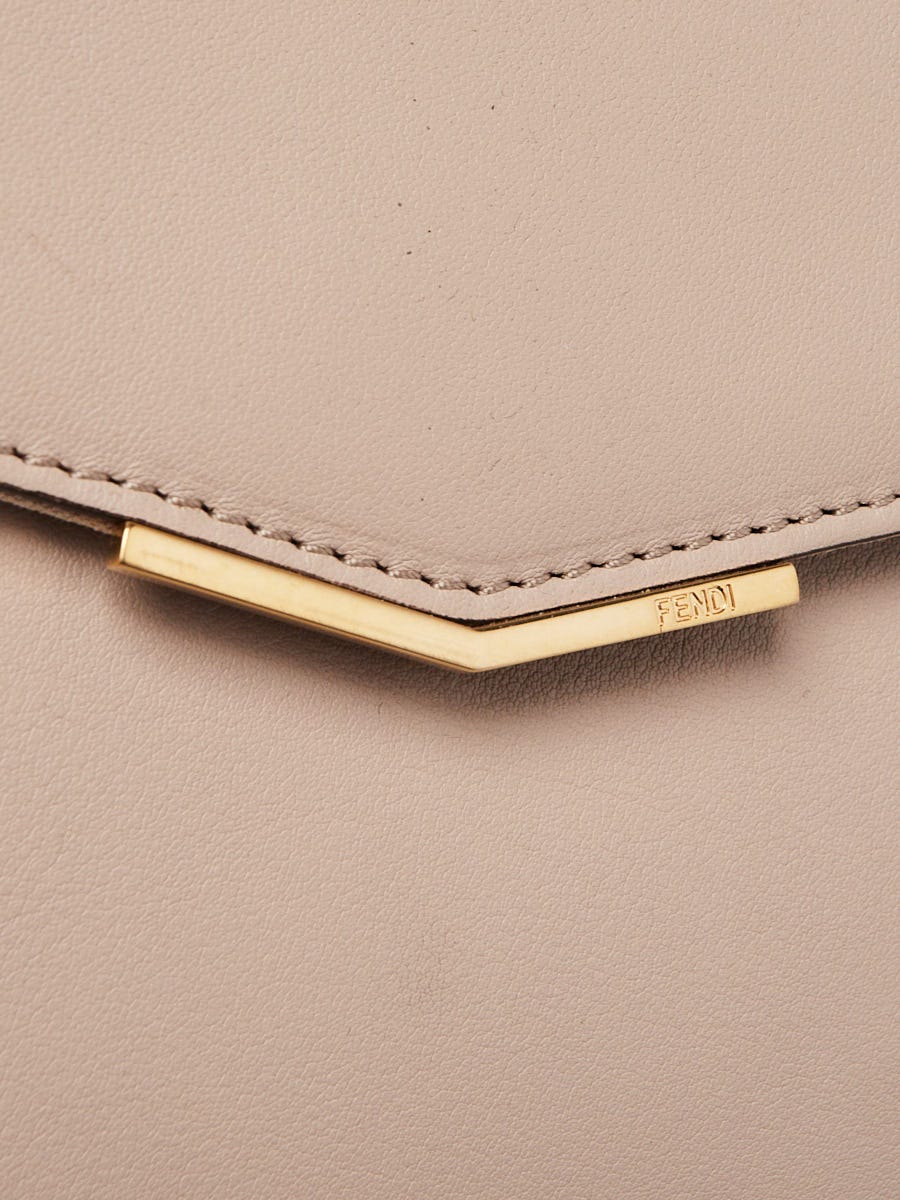 Fendi Beige Leather Multicolor Stud Crossbody Bag 8M0369 Fendi Beige Leather Multicolor Stud Crossbody Bag 8M0369