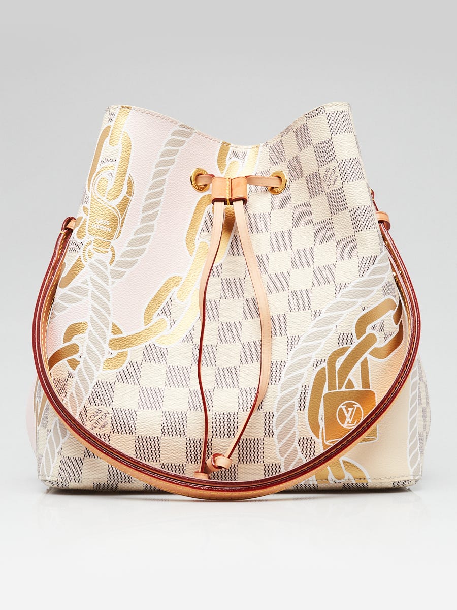Louis Vuitton Damier Azur Canvas Nautical NeoNoe MM Bag | Yoogi's