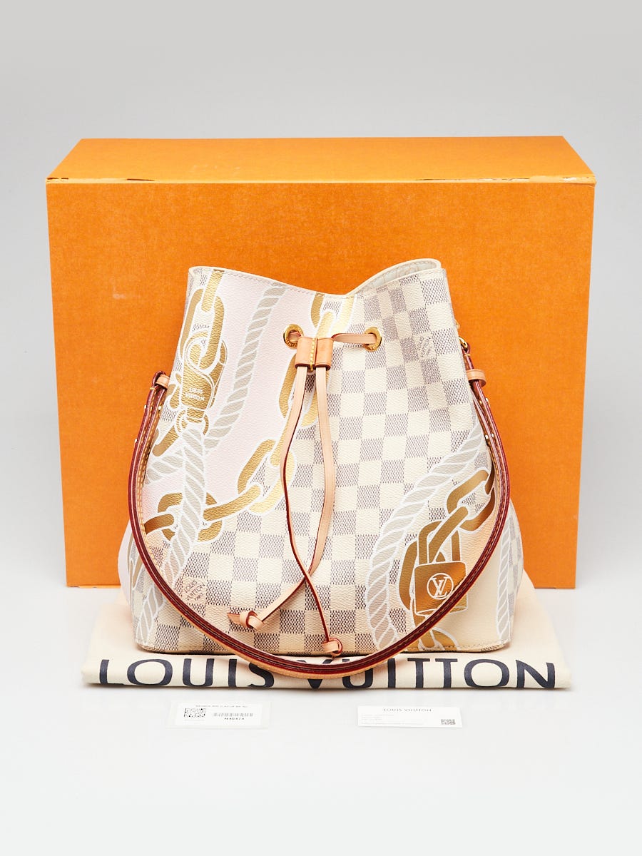 Louis Vuitton Damier Azur Canvas Nautical NeoNoe MM Bag | Yoogi's
