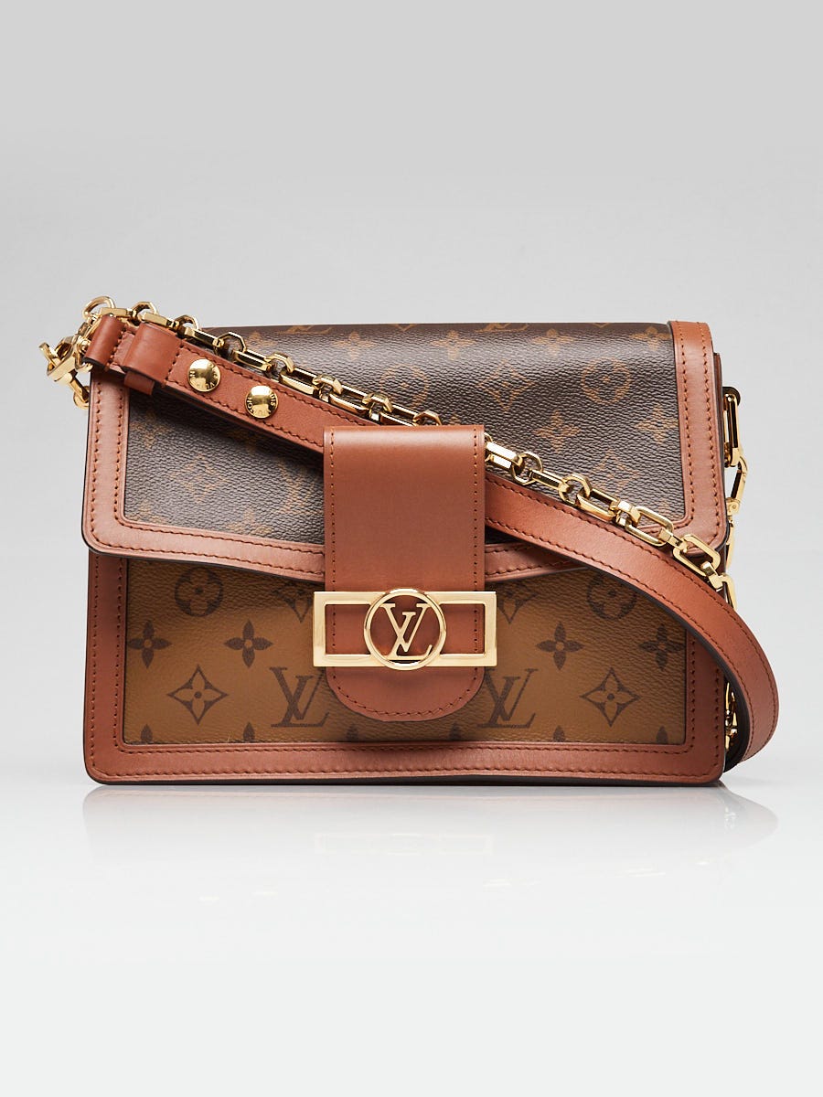 Louis Vuitton Monogram Reverse Canvas MM Dauphine Bag | Yoogi's Closet
