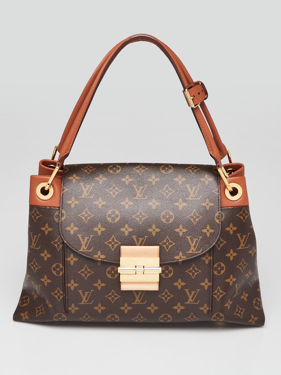 Louis Vuitton Camel Monogram Canvas Olympe Bag | Yoogi's Closet