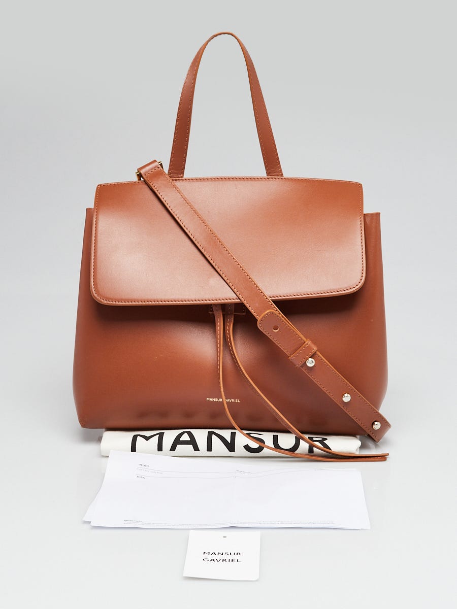 Mansur Gavriel Brown Leather Mini Lady Bag | Yoogi display picture 2