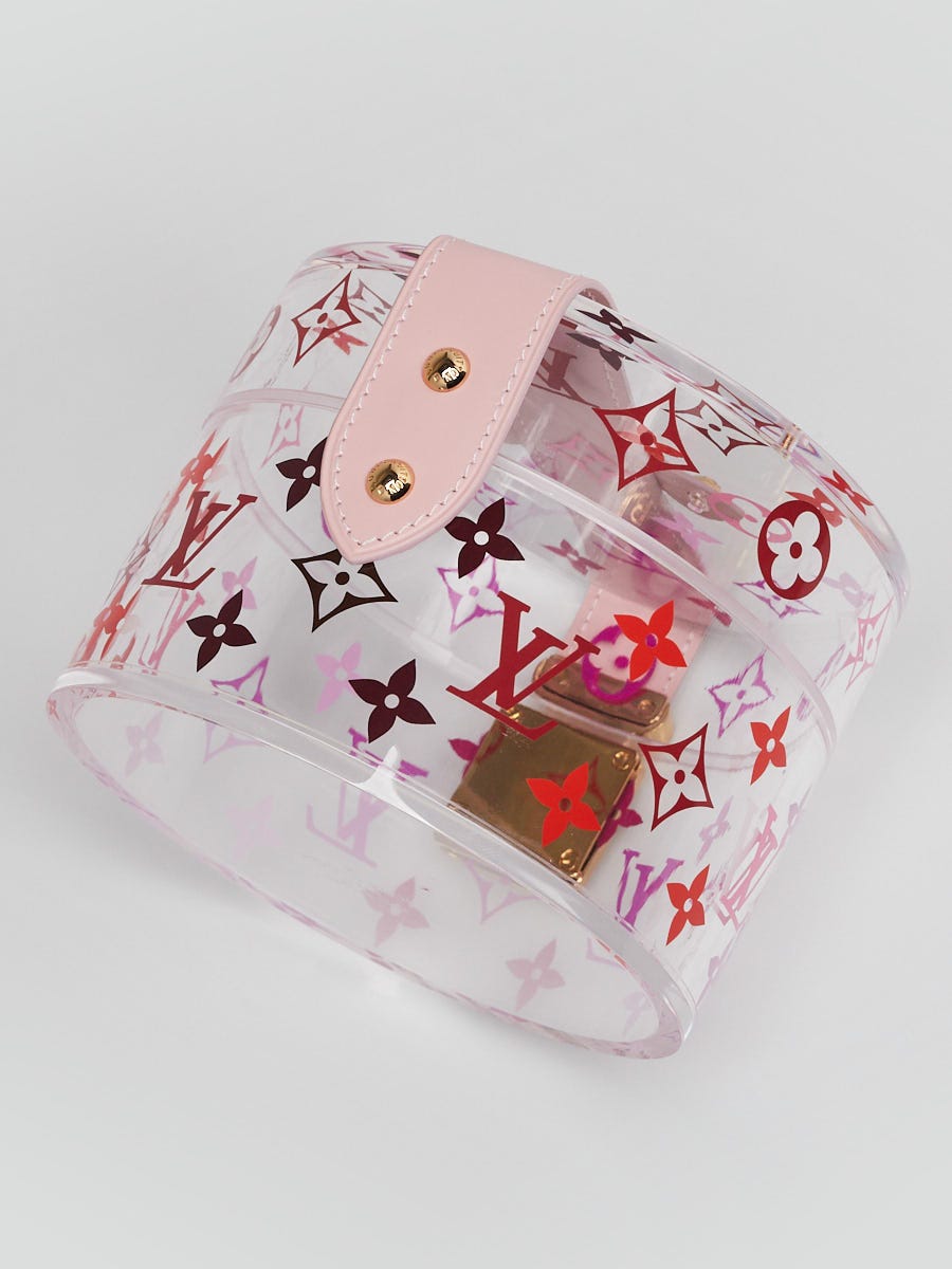 Louis Vuitton Transparent Rose Monogram Plexiglas Cube Scott Box
