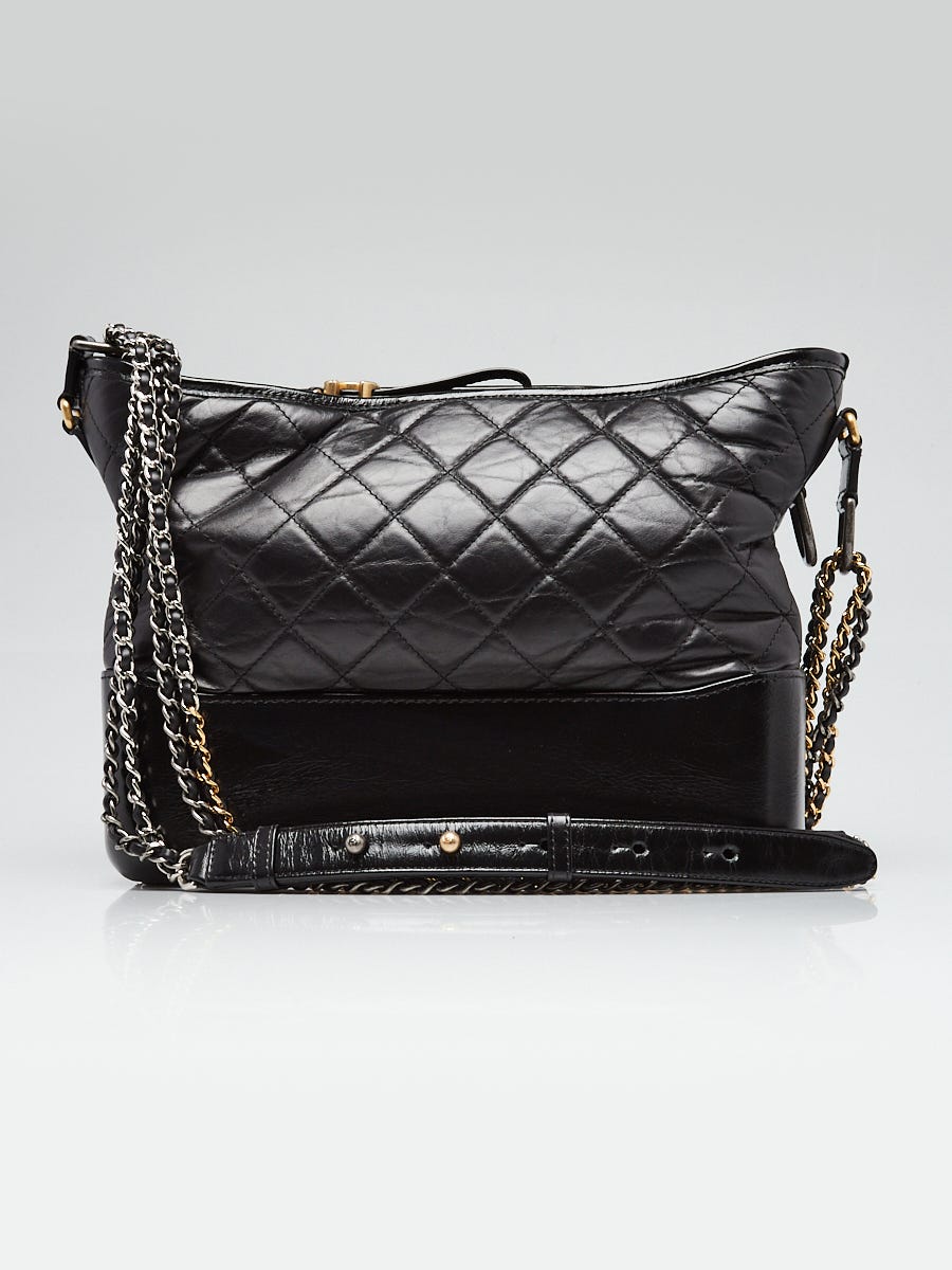 Chanel gabrielle bag black online