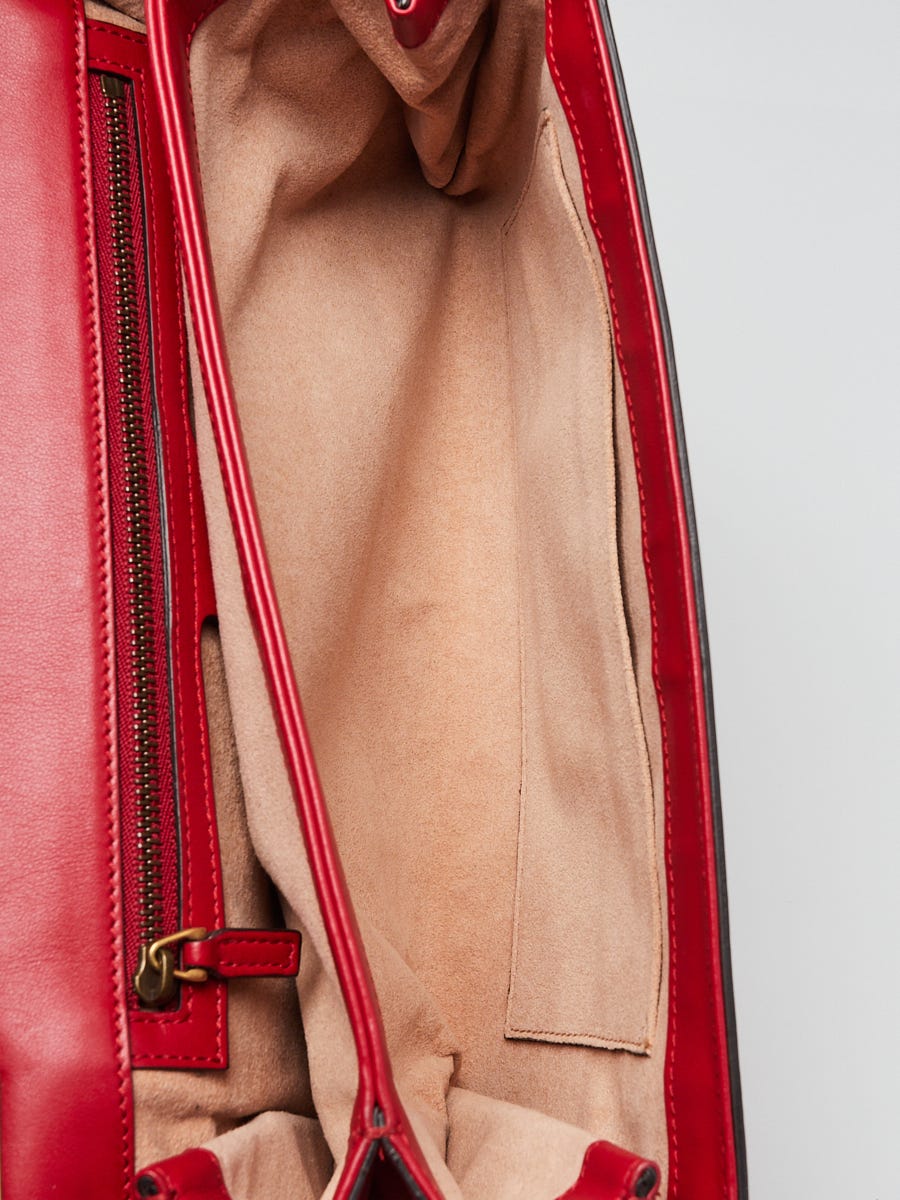 バッグ archive leather handbag grunge dark red archive grunge shoulder bag y2k red - メルカリ