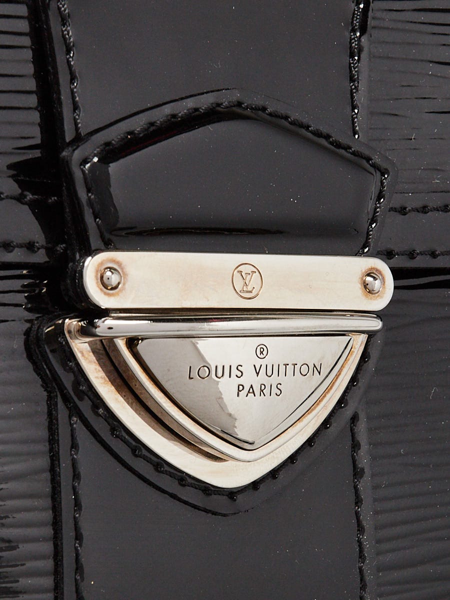 Louis Vuitton Black Electric Epi Leather Lena Clutch Bag | Yoogi's