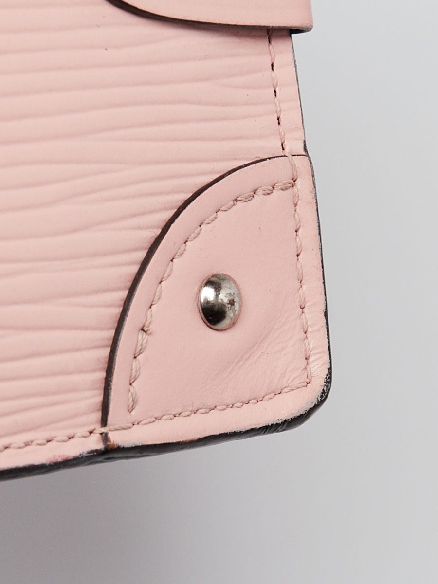 Louis Vuitton Rose Ballerine Epi Trunk Wallet On Chain Bag