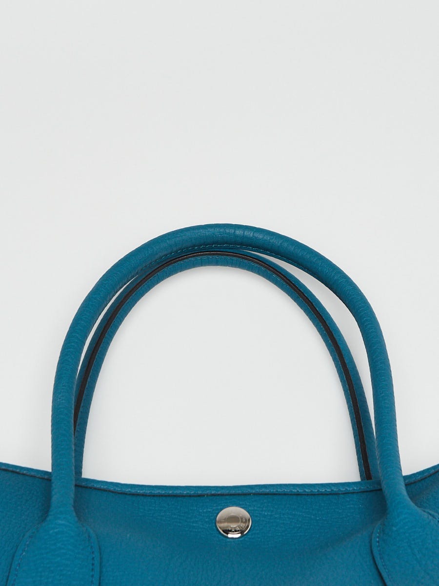 Hermes Vert Bosphore Negonda Leather Garden Party 36 Bag | Yoogi's
