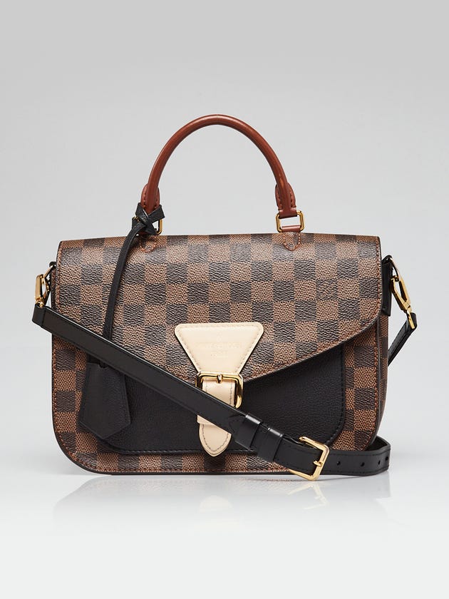 Louis Vuitton Creme Damier Canvas Beaumarchais Bag