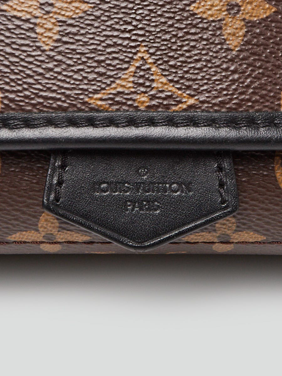 Louis Vuitton Monogram Macassar Canvas Magnetic Messenger Bag