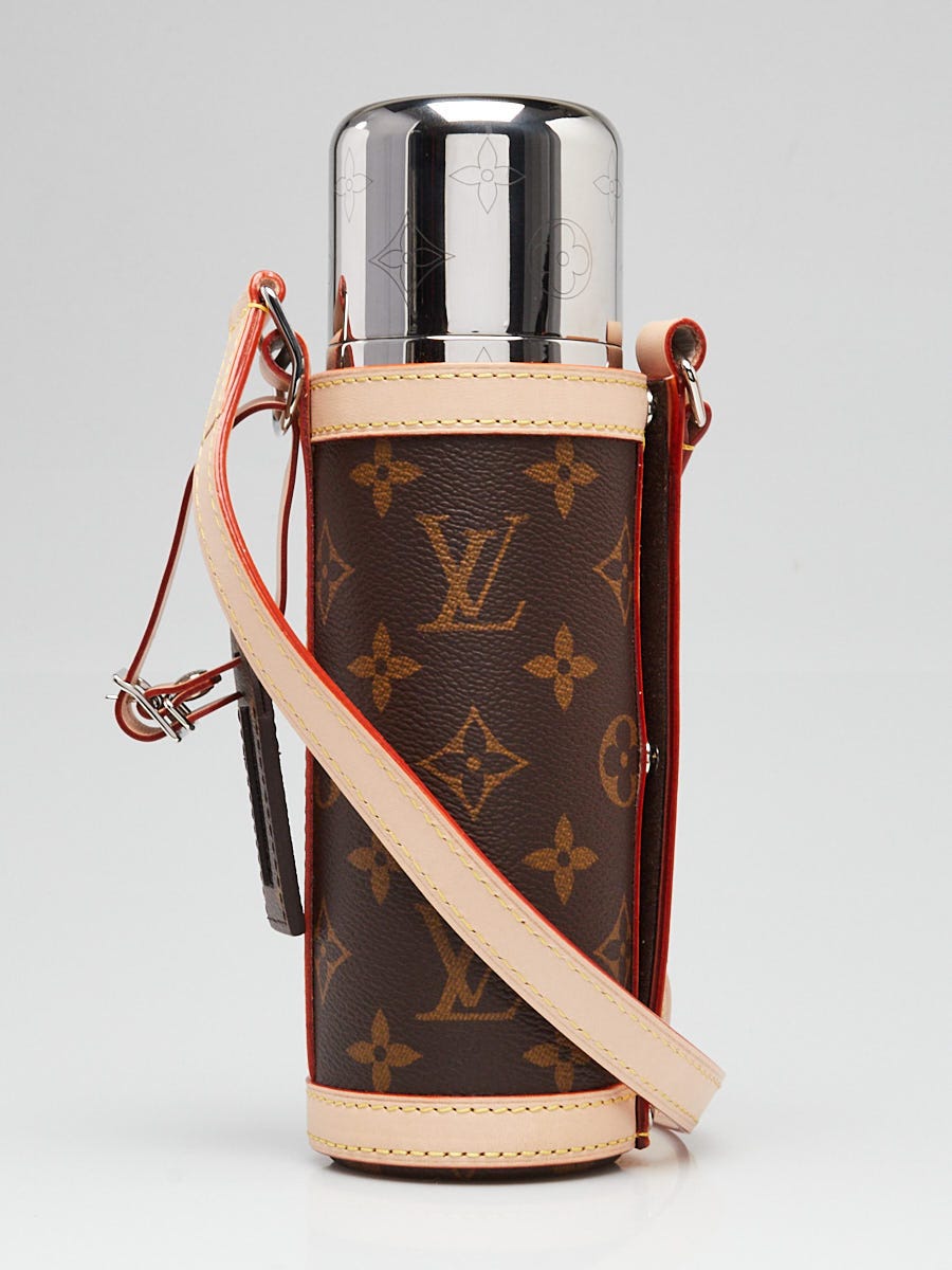 Louis Vuitton Monogram Canvas Flask Holder w Strap Yoogi s Closet