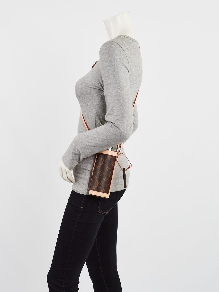 Louis Vuitton Monogram Canvas Flask Holder w/Strap | Yoogi's Closet