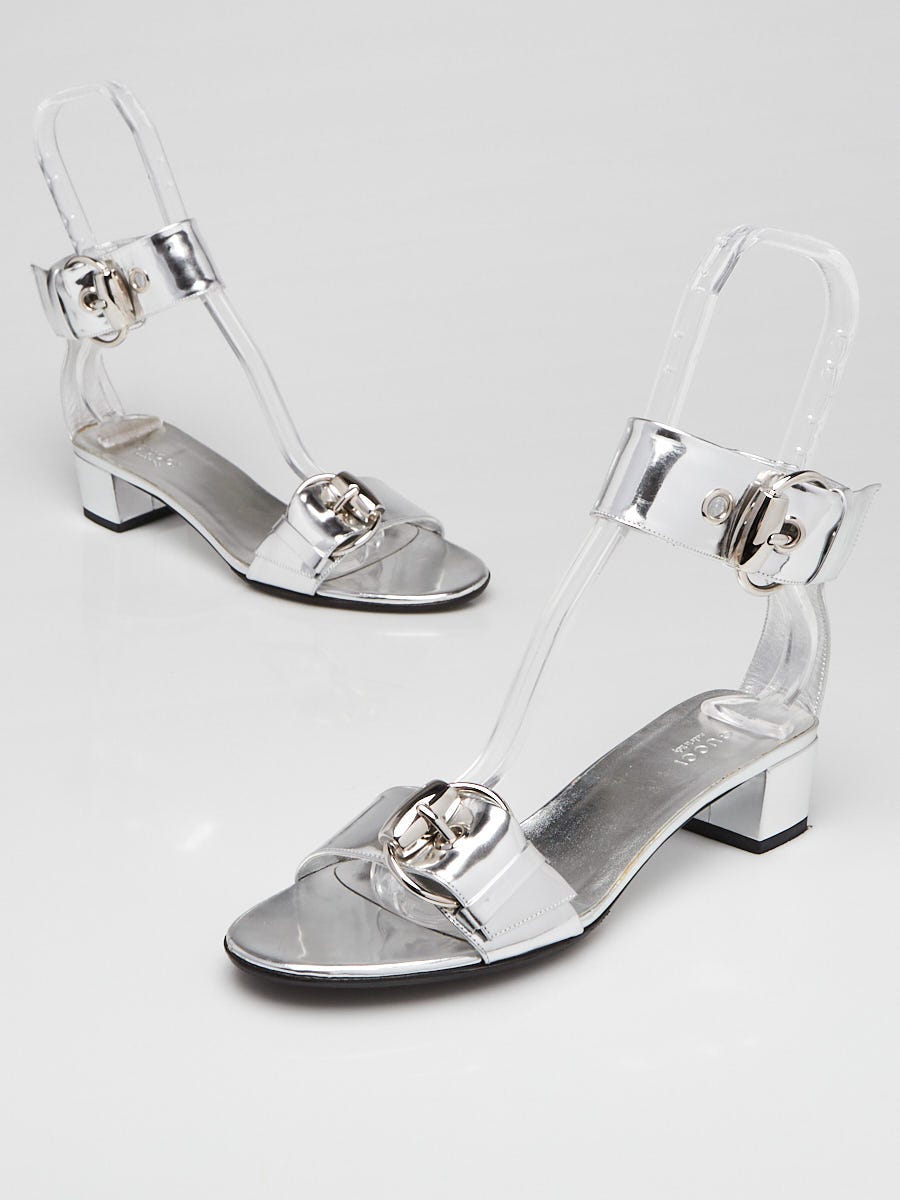 Gucci Silver Flat Shoes main image 0