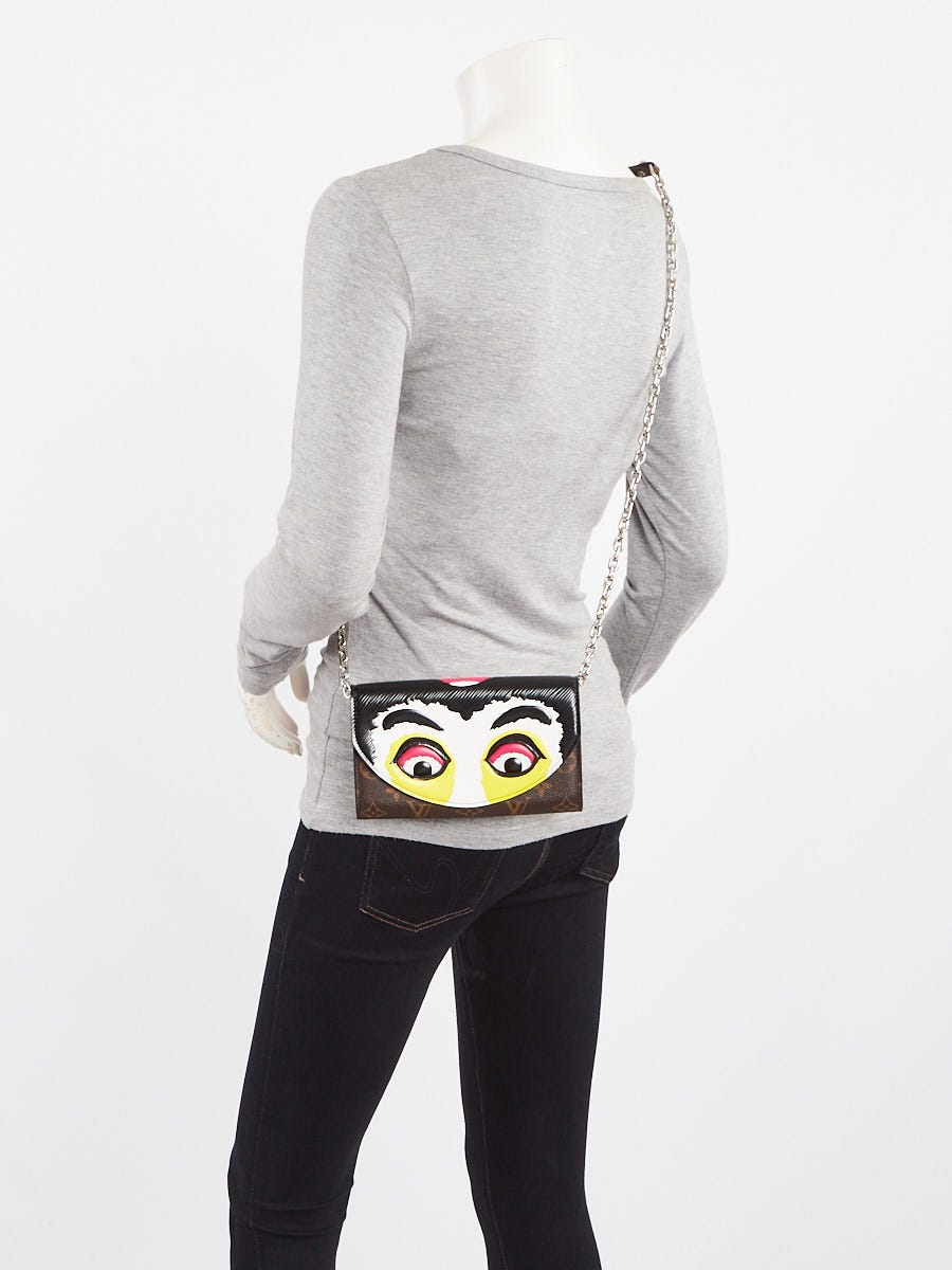 Louis Vuitton Limited Edition Monogram Canvas/Epi Leather Kabuki Chain Bag