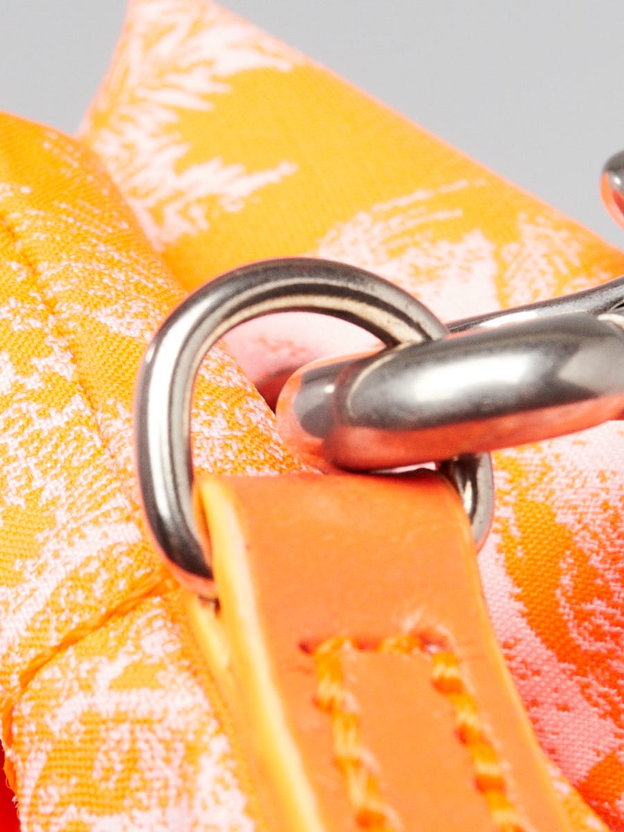 Christian Dior Orange Technical Fabric Toile de Jouy