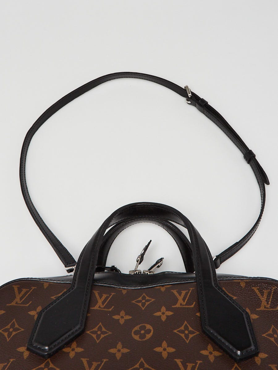 Louis Vuitton Black Monogram Canvas Dora Soft MM Bag | Yoogi's Closet