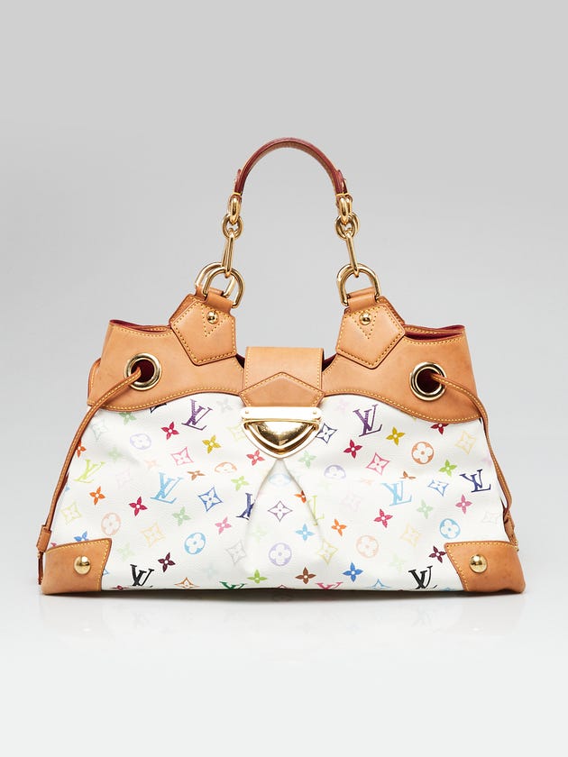 Louis Vuitton White Monogram Multicolore Ursula Bag