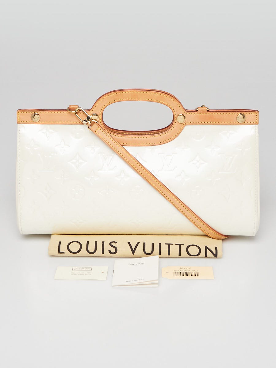 Louis Vuitton Perle Monogram Vernis Roxbury Drive Bag | Yoogi's Closet