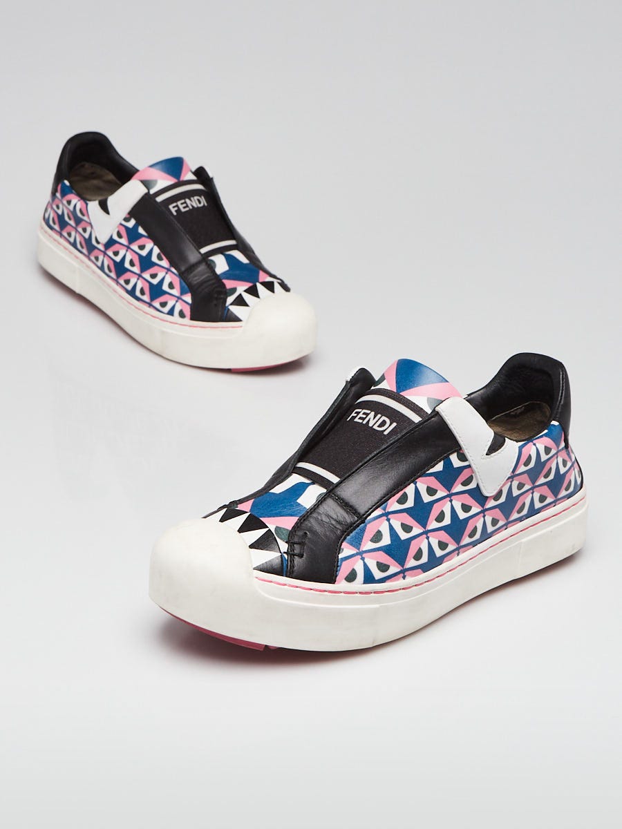 Fendi print sneakers best sale