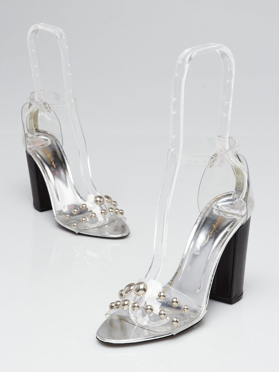 Flat silver prom shops shoes