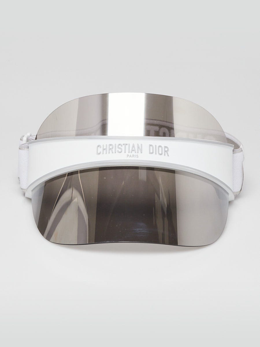 Christian Dior Black Acetate Frame and Mirrored Visor Dior Club1