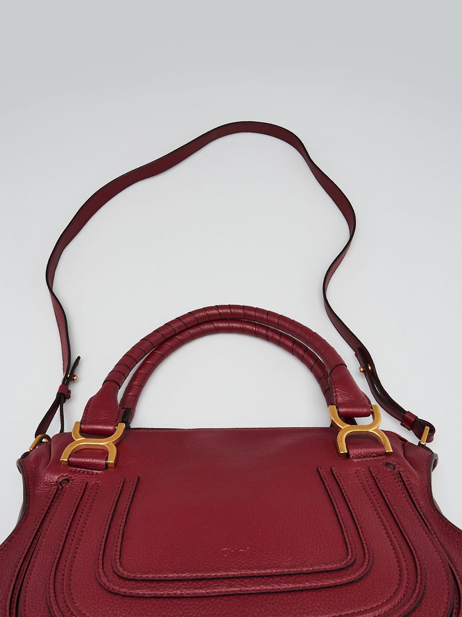 Chloe マーシー CHLOÉ Marcie patchwork leather and suede shoulder bag | NET-A-PORTER