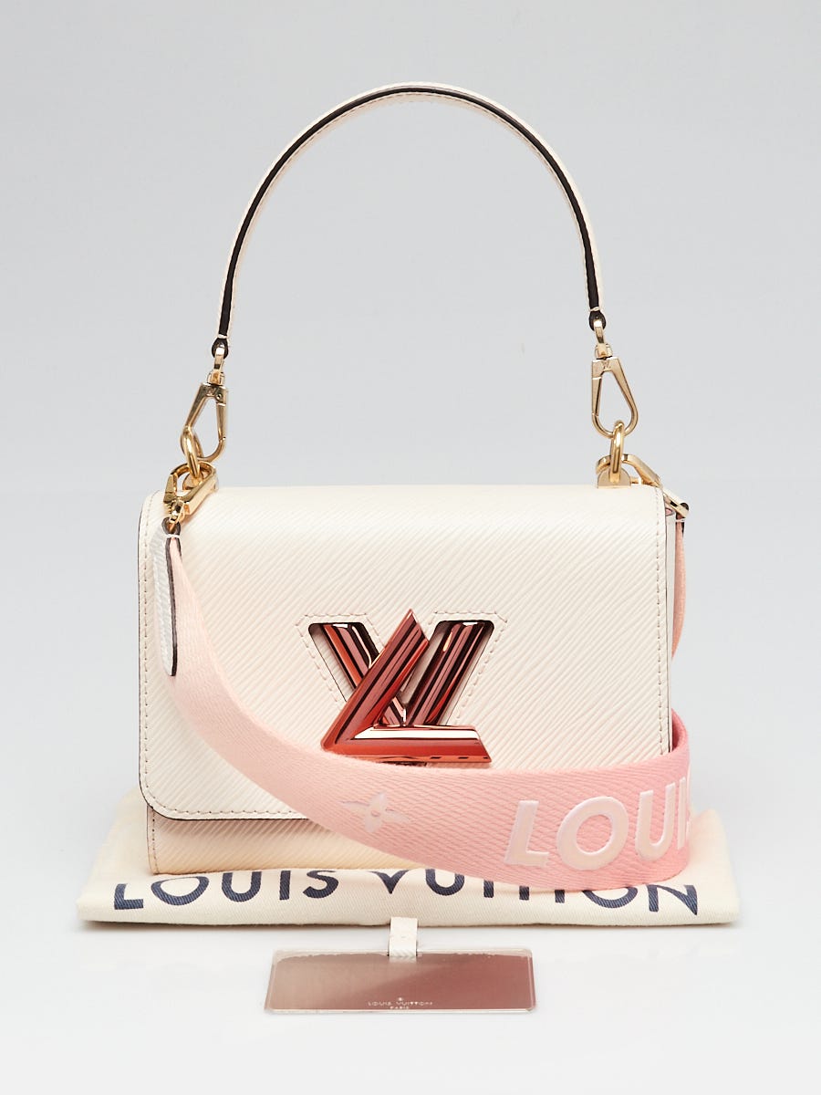 Louis Vuitton Quartz/Pink Epi Leather Twist PM Bag | Yoogi's Closet