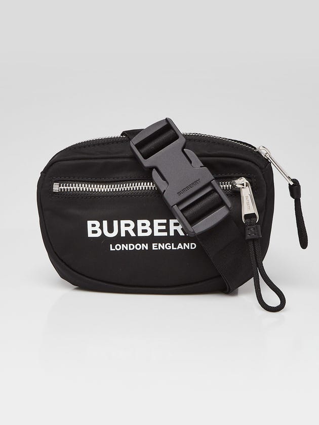 Burberry Black Nylon Cannon Bum Bag