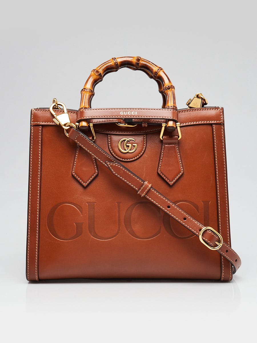 トートバッグ GUCCI BROWN LEATHER MEDIUM DIANA SHOPPING BAG GUCCI Diana Medium Tote Bag in Brown - MTYCI – More Than You