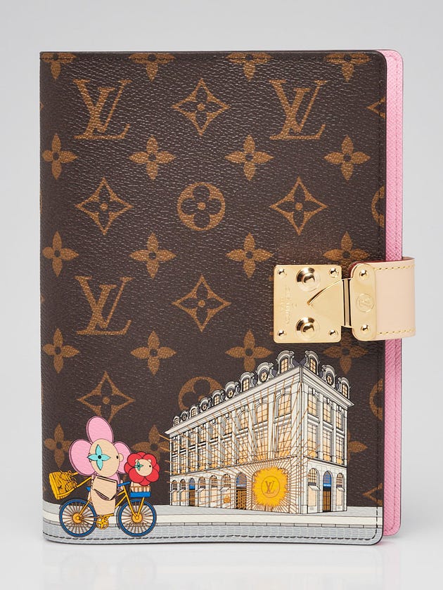 Louis Vuitton Monogram Canvas Christmas Animation Paris 2022 Notebook Cover