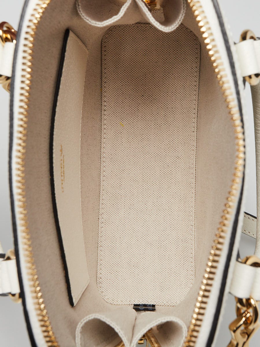 Gucci x Adidas White/Black Smooth Leather 1955 Horsebit Mini
